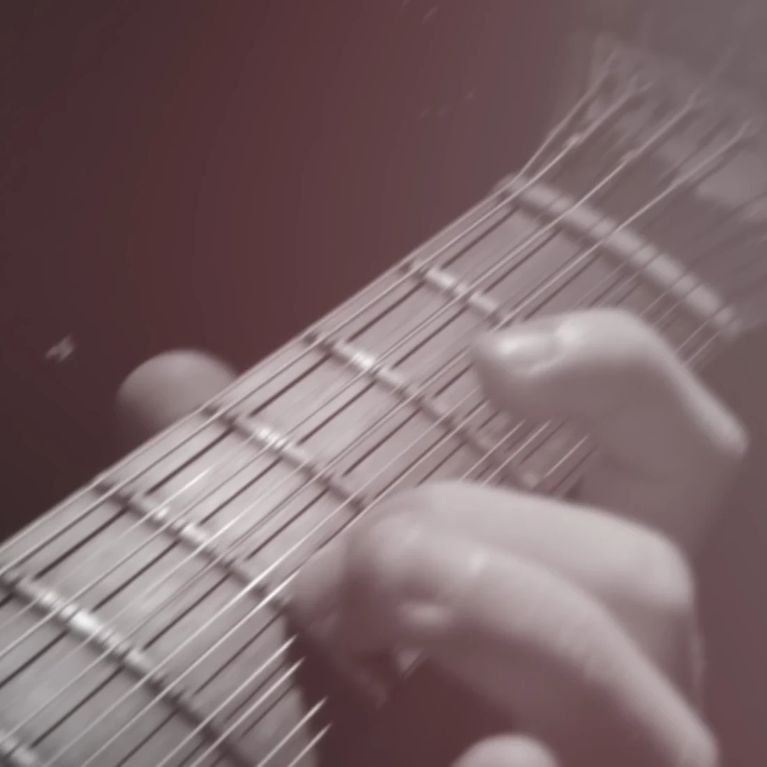 A guitar detail in the Steven Tob showreel.
